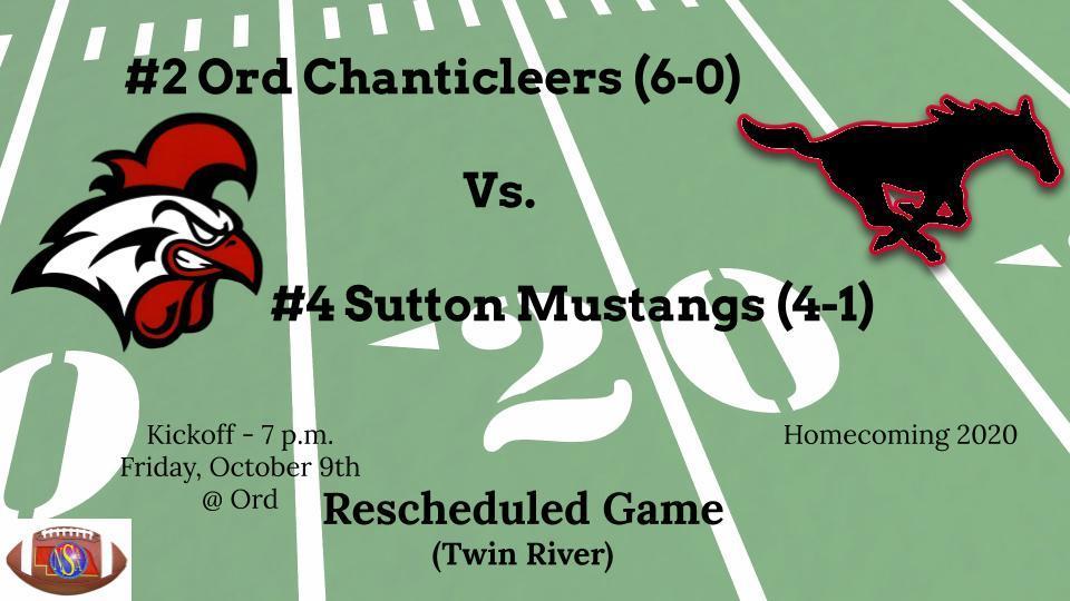 Game Rescheduled